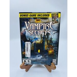 Hidden Mysteries Vampire Secrets Sealed Windows/Mac 2010 Halloween Hidden Object